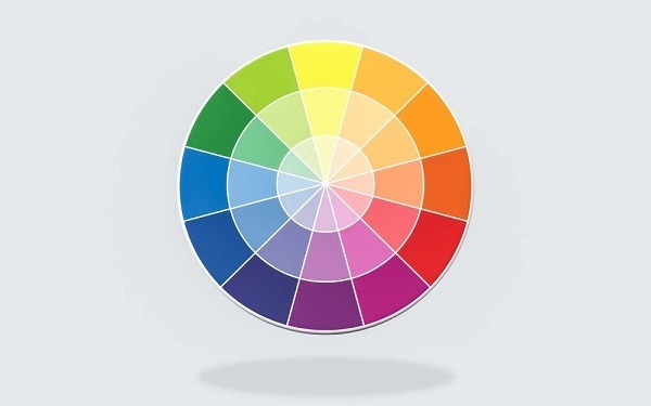 Цветовой круг для выбора цвета сайта